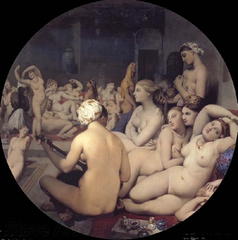 Jean Auguste Dominique Ingres Turkish Bath